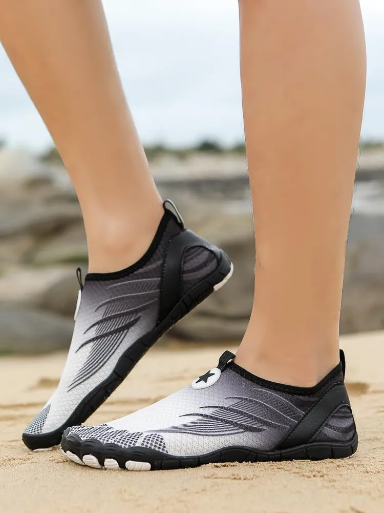 Hike Pro Footwear Barefoot Shoes Women with Wide Toe Box Men Breathable Non-Slip Beach Water Shoes for Swimming & Running Athletic Hiking Footwear