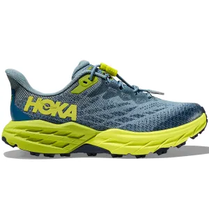Hoka Speedgoat 5 Youth Stone Blue/Dark Citron