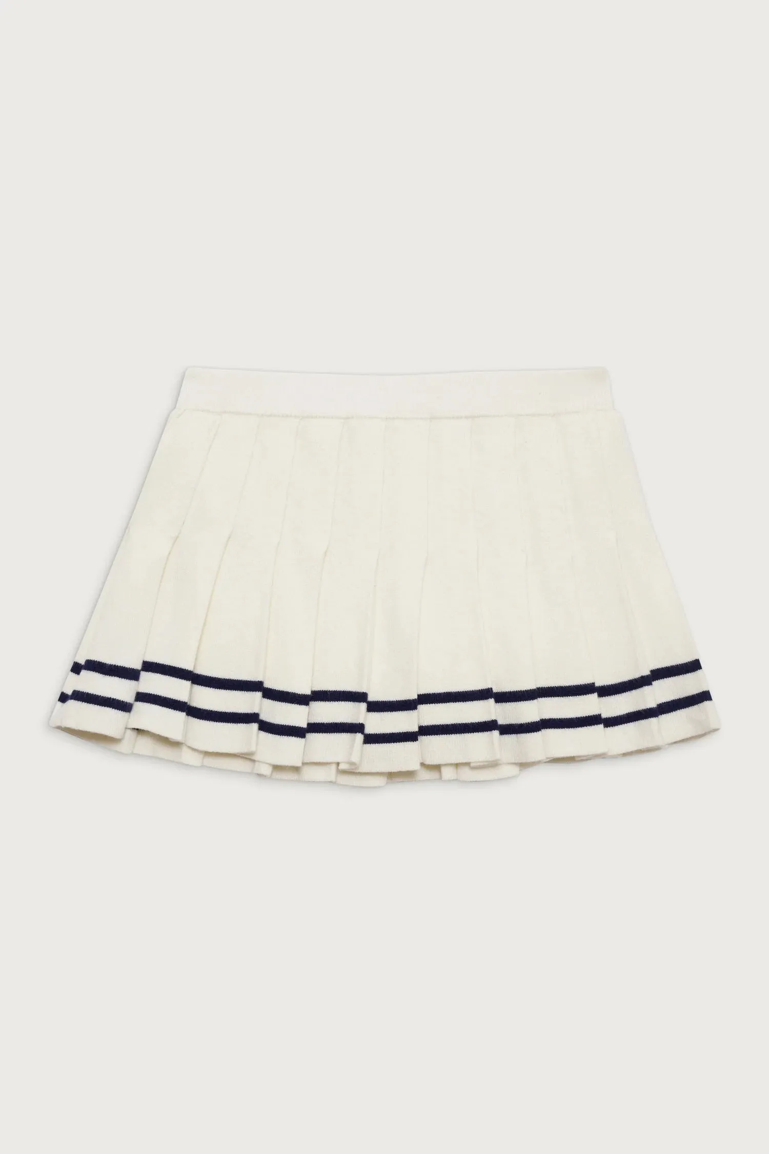 Honeymoon Knit Pleated Skort