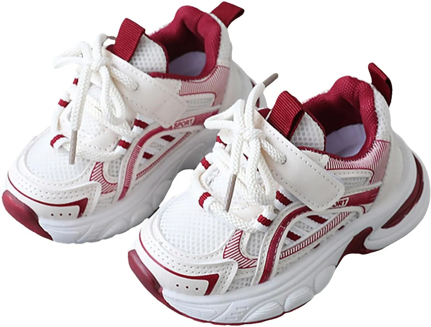 IWIHMIV Boy Shoes Kids Sneakers Kids Tennis Shoes Toddler Slip On Shoes Running Shoes Athletic Sports Shoes for Boys Girls