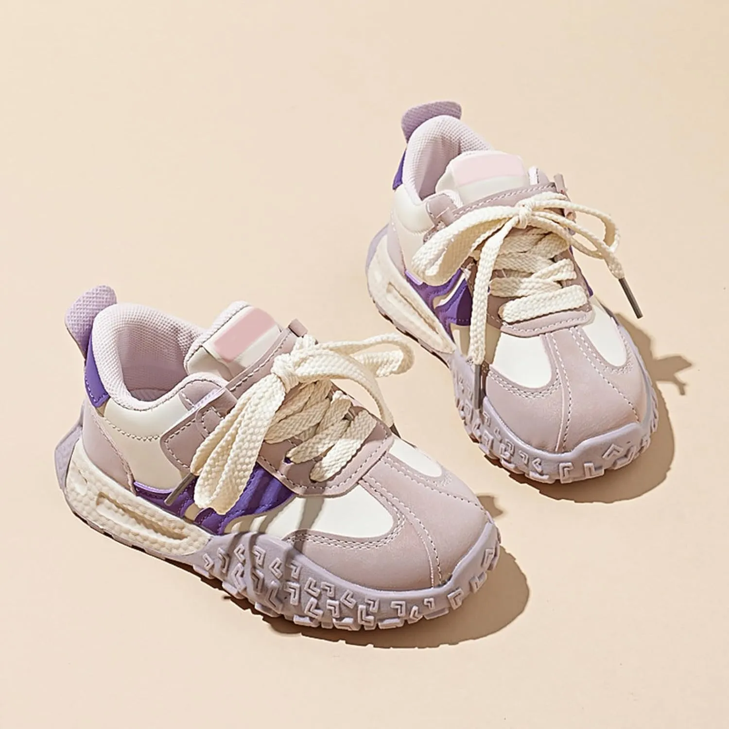 IWIHMIV Girls' Athletic Shoes Toddler Boy Tennis Shoes Boys Girls Sneakers Sports Shoes Lightweight Kids Fashion Casual Shoes