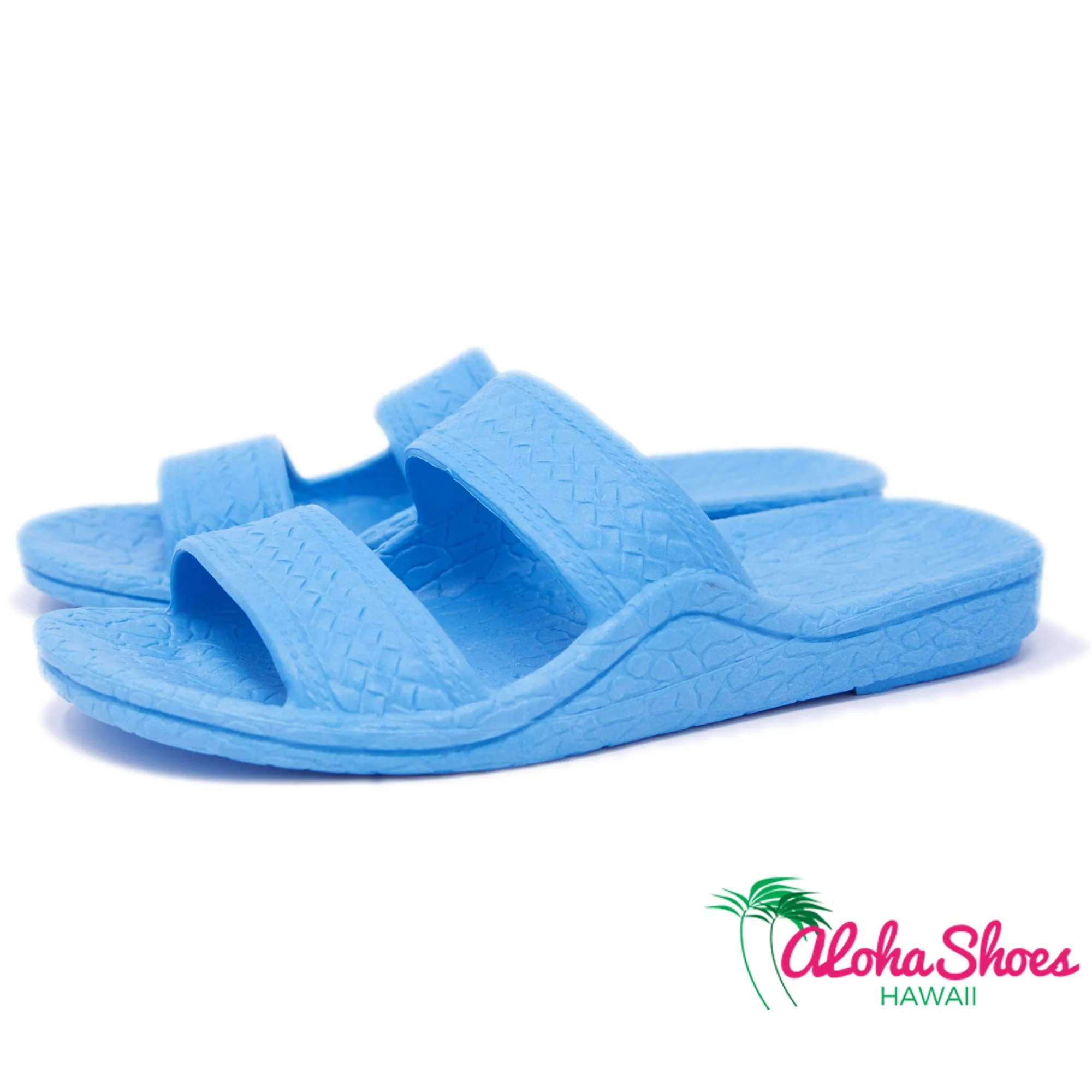 Jandals Sky Blue Pali Hawaii | Waterproof Slide Sandals