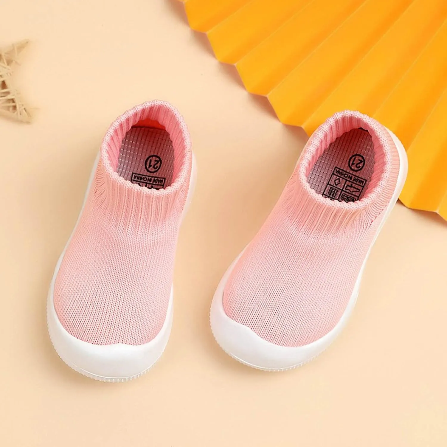 Kids Sock Shoes Fashion Sneakers Boys Girls Shoes Toddlers Walking Shoes Soft Sports Shoes Breathable Casual Shoes