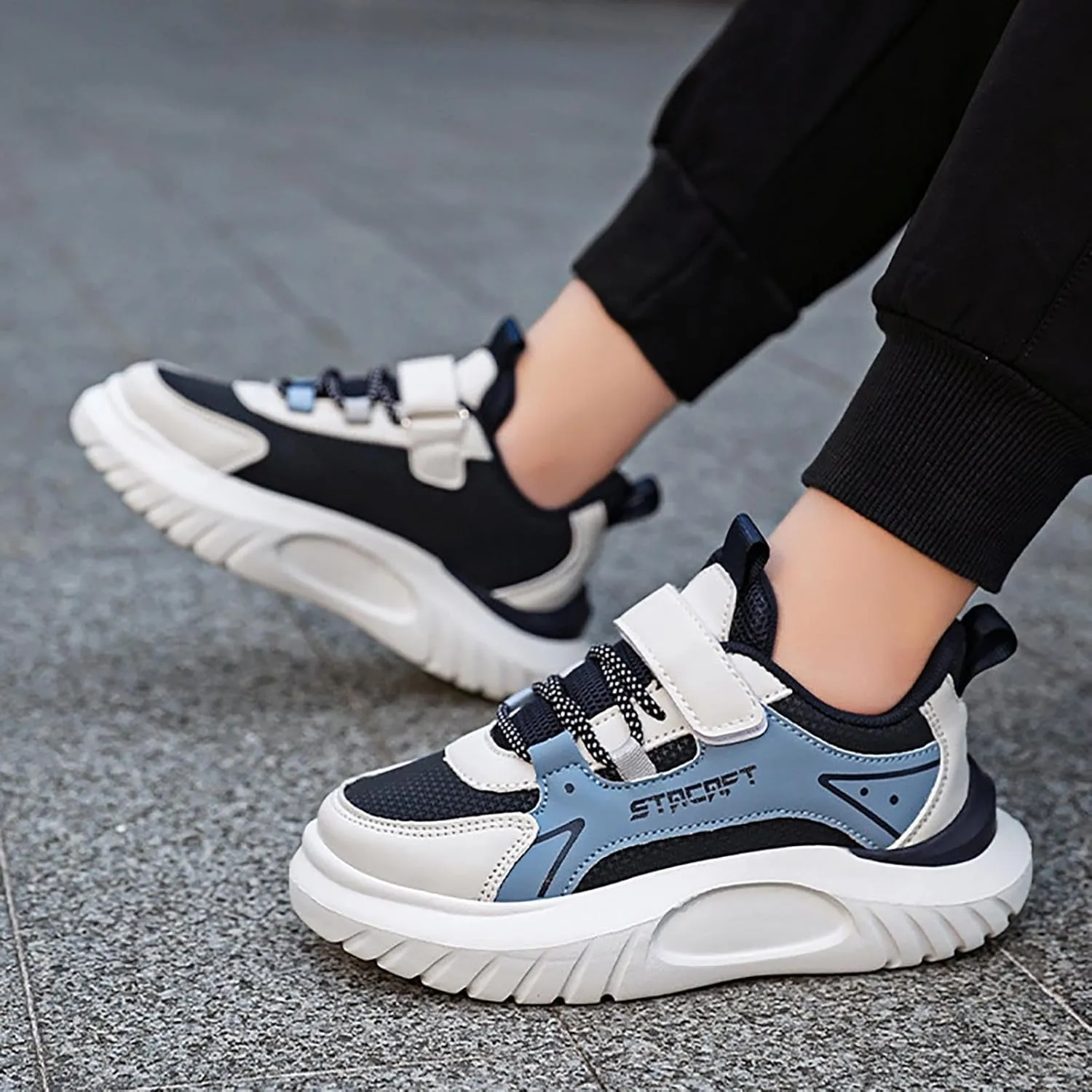 Kids??Breathable Hiking Sneakers Toddler Boys Girls Athletic Casual Running Lace-Up Breathable School Trainers Shoes