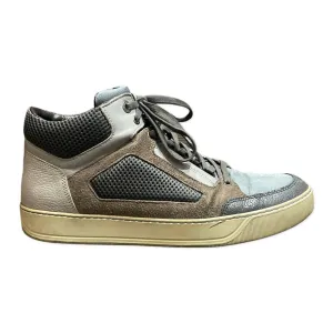 Lanvin blue ankle trainers