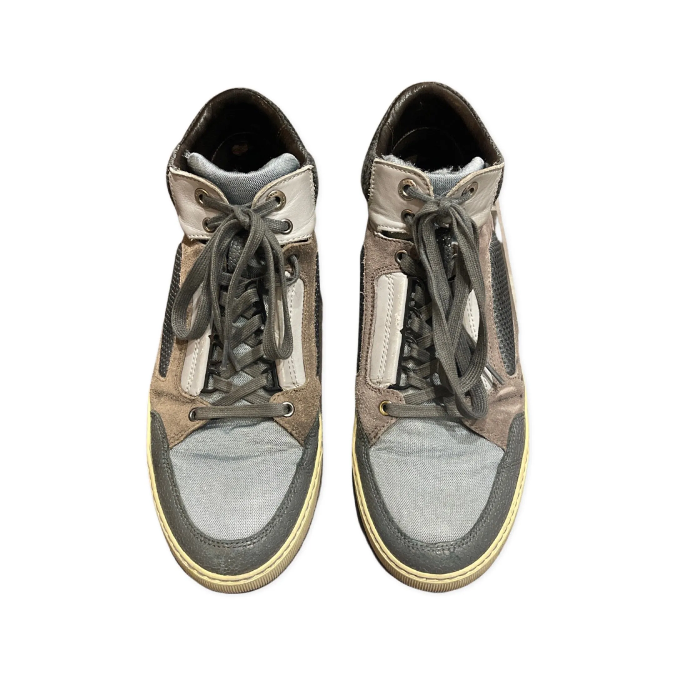 Lanvin blue ankle trainers