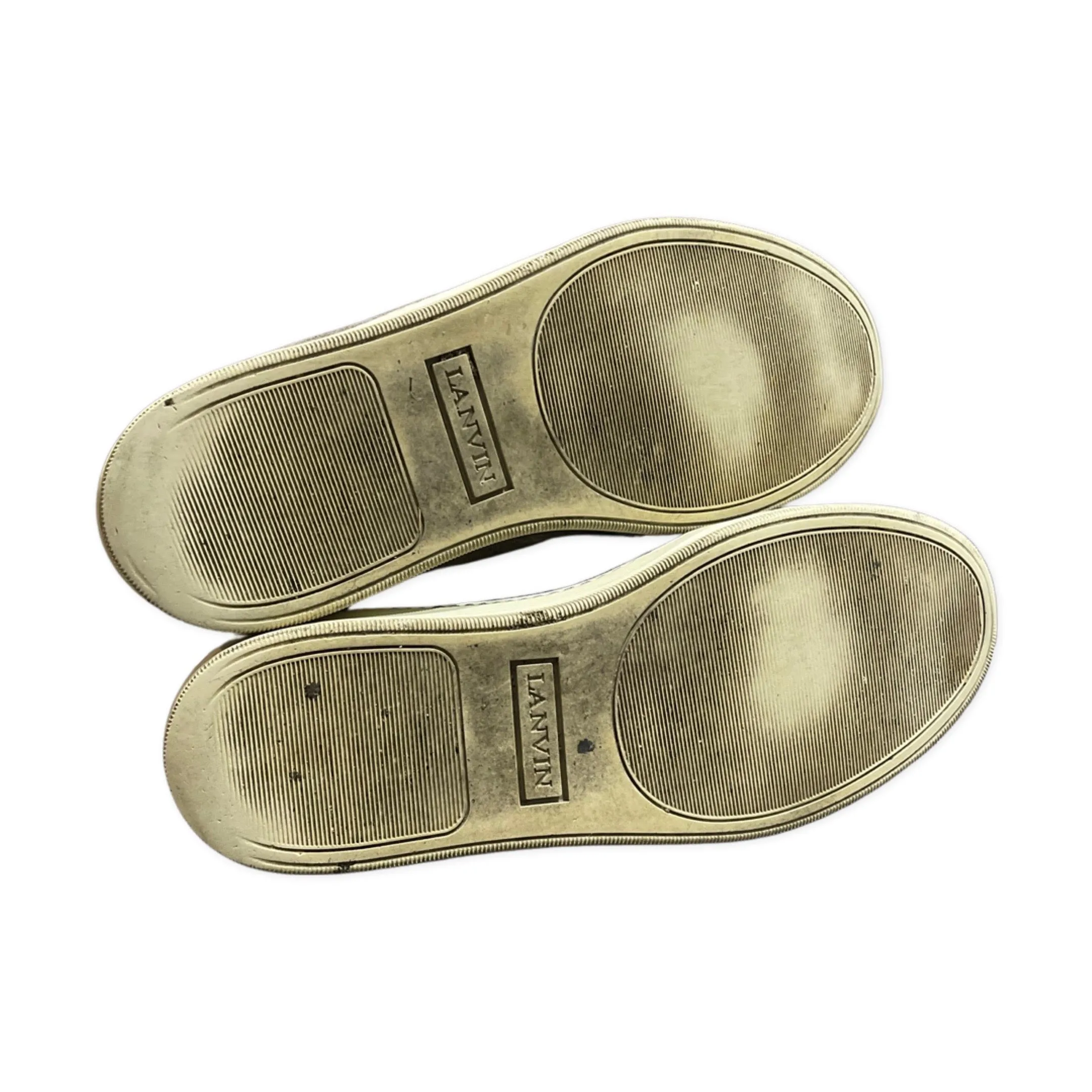 Lanvin blue ankle trainers