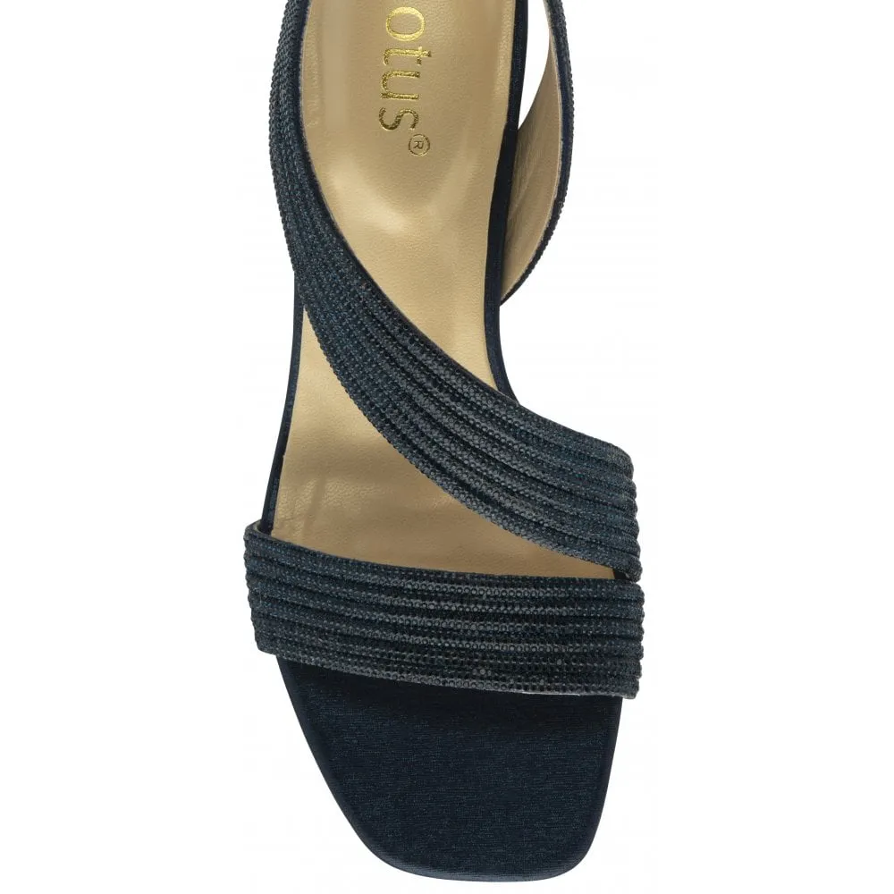 Lotus Occasion Wear Shoe Galacia ULS559 NAVY