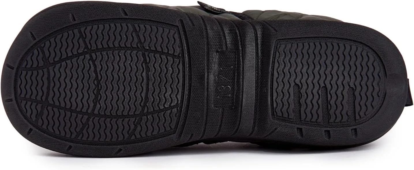 Lucky Brand Boy's Quilted A-line Slippers ?C Warm, Stylish, and Comfortable Footwear for Kids