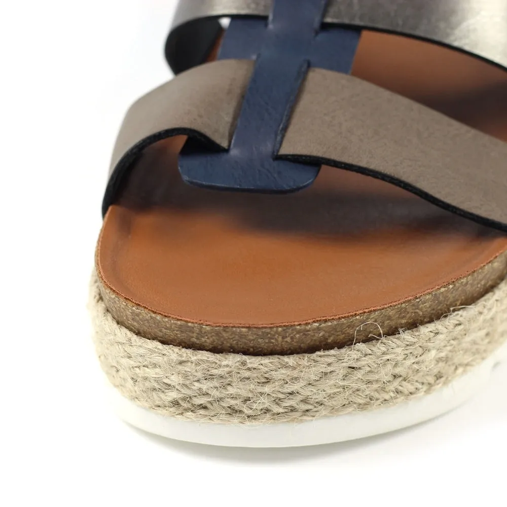 Lunar Rage II Strappy Sandal JLH430 BL Navy Blue