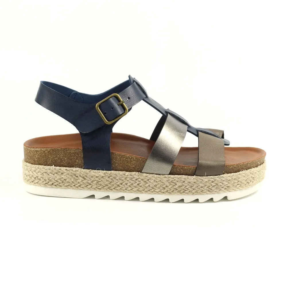 Lunar Rage II Strappy Sandal JLH430 BL Navy Blue