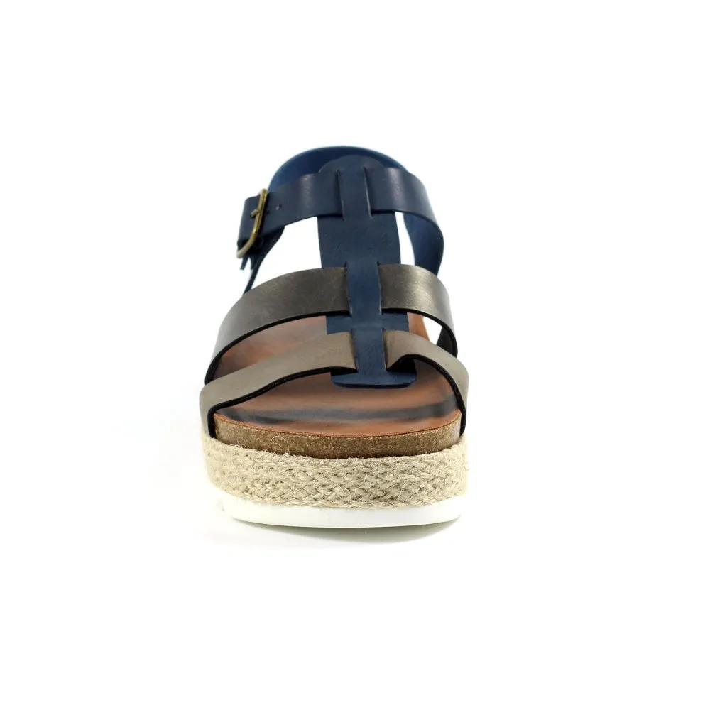 Lunar Rage II Strappy Sandal JLH430 BL Navy Blue