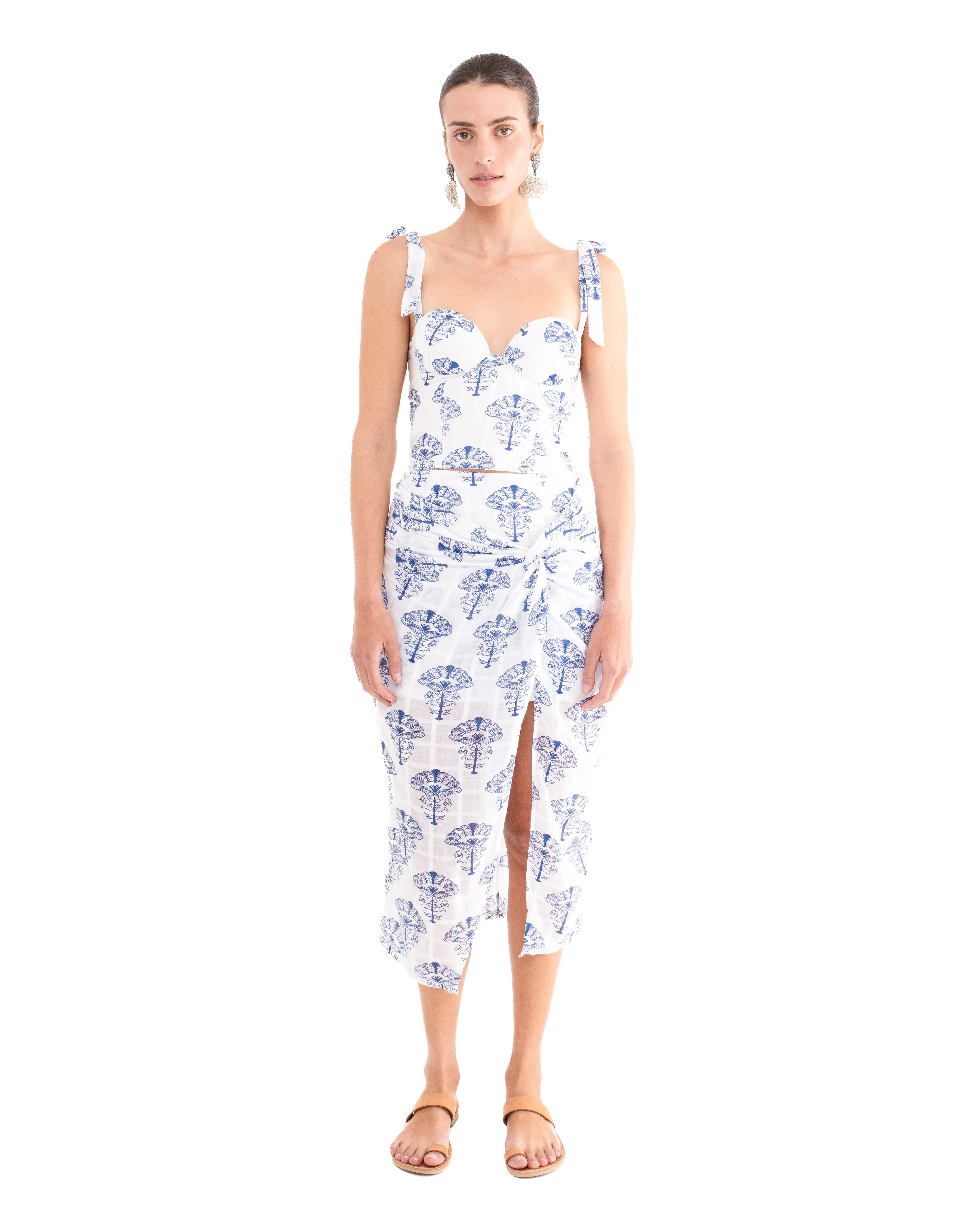 Mai Cut Away Sarong Skirt