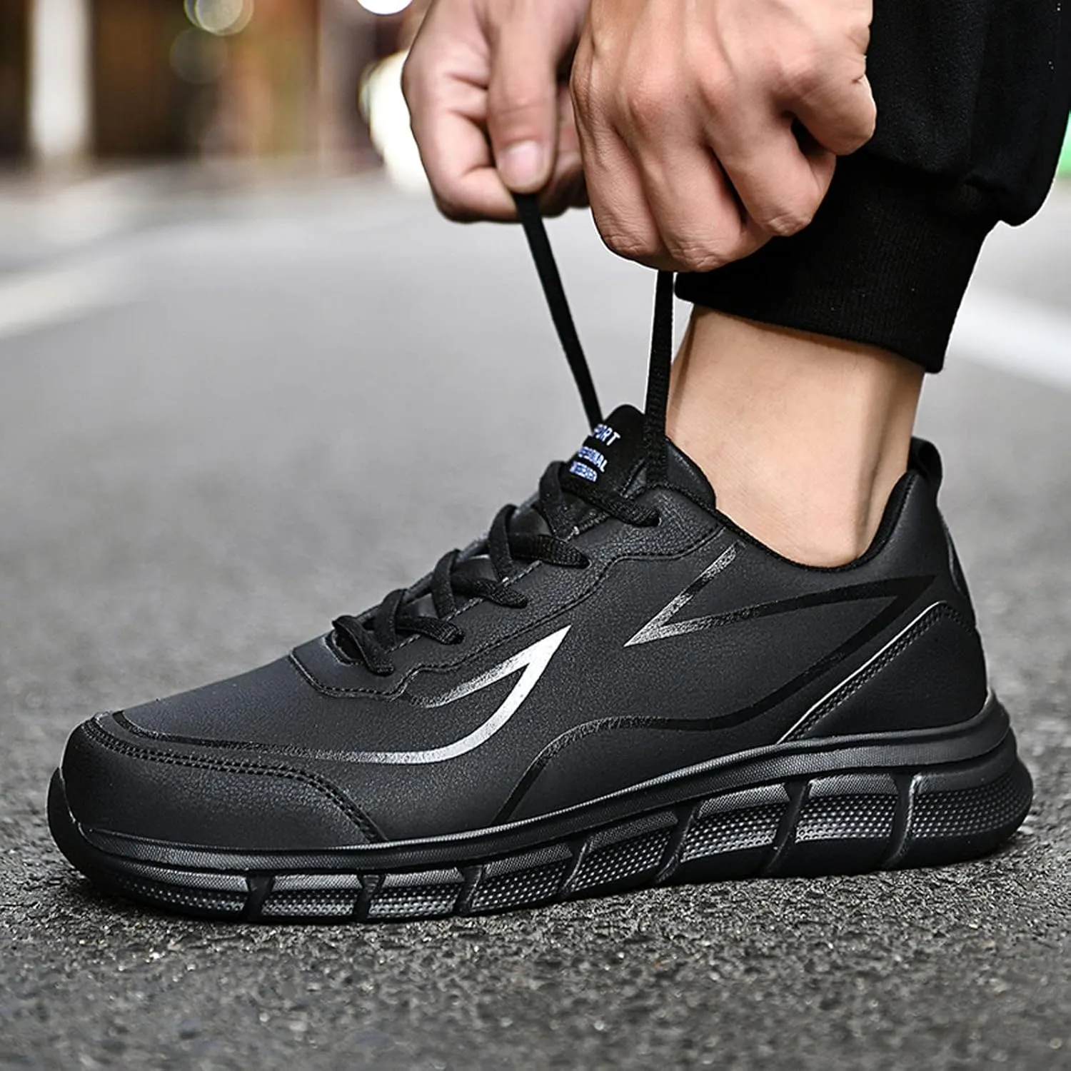 Men's Arch Support Walking Shoes Casual Sneaker Mesh Breathable Walking Shoe Athletic Fashion Sneakers for Men