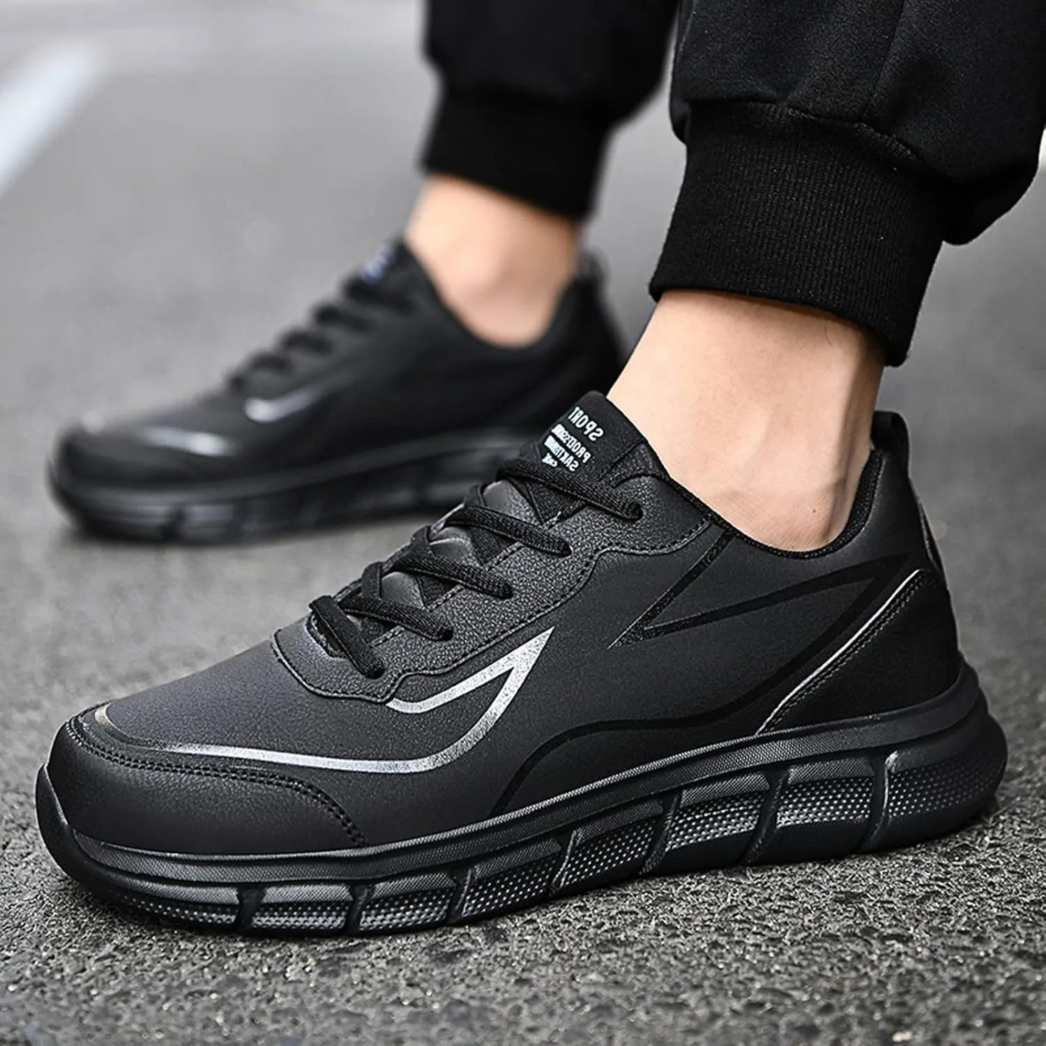Men's Arch Support Walking Shoes Casual Sneaker Mesh Breathable Walking Shoe Athletic Fashion Sneakers for Men