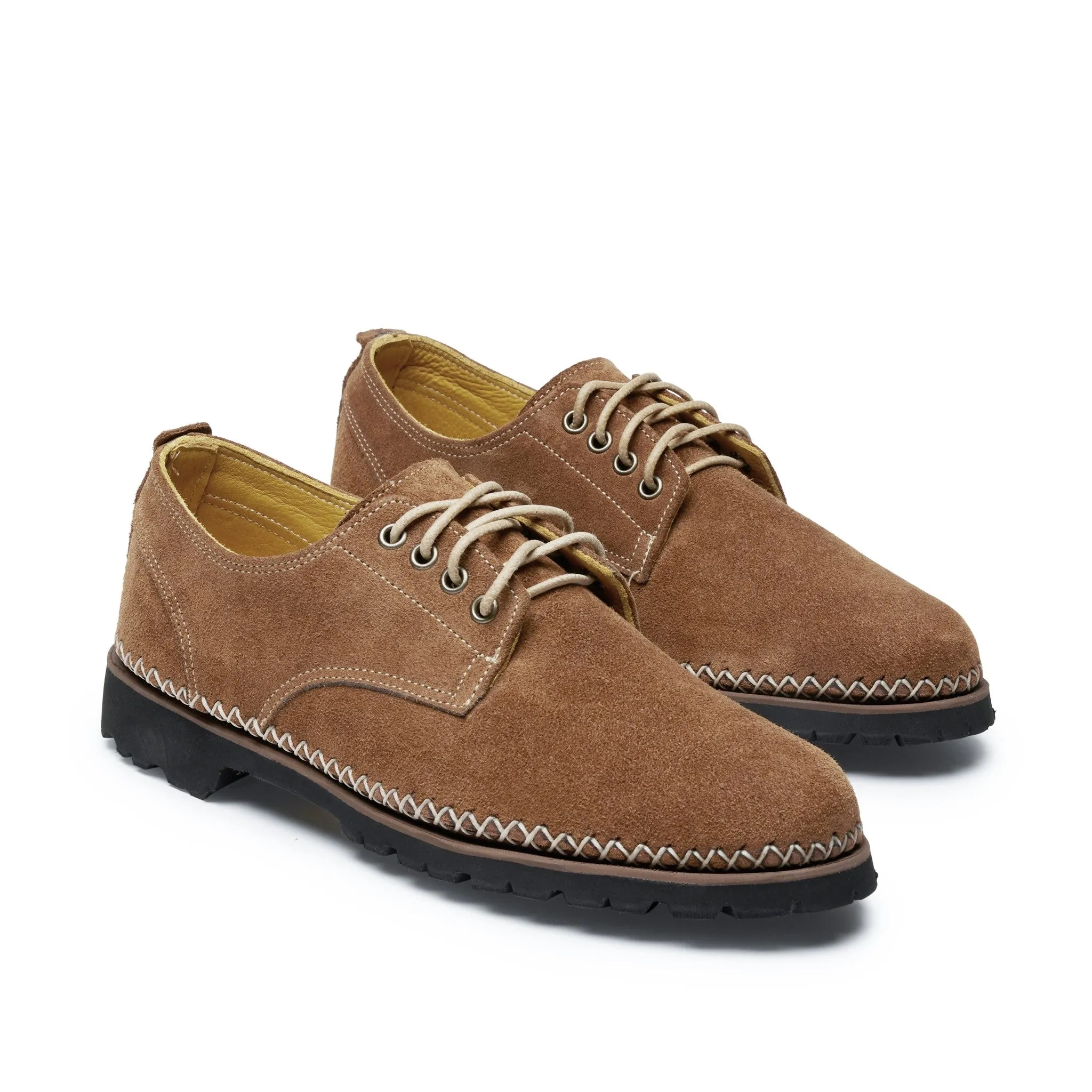 Men's Bennett XStitch Oxford: Toffee Suede