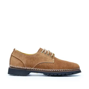 Men's Bennett XStitch Oxford: Toffee Suede