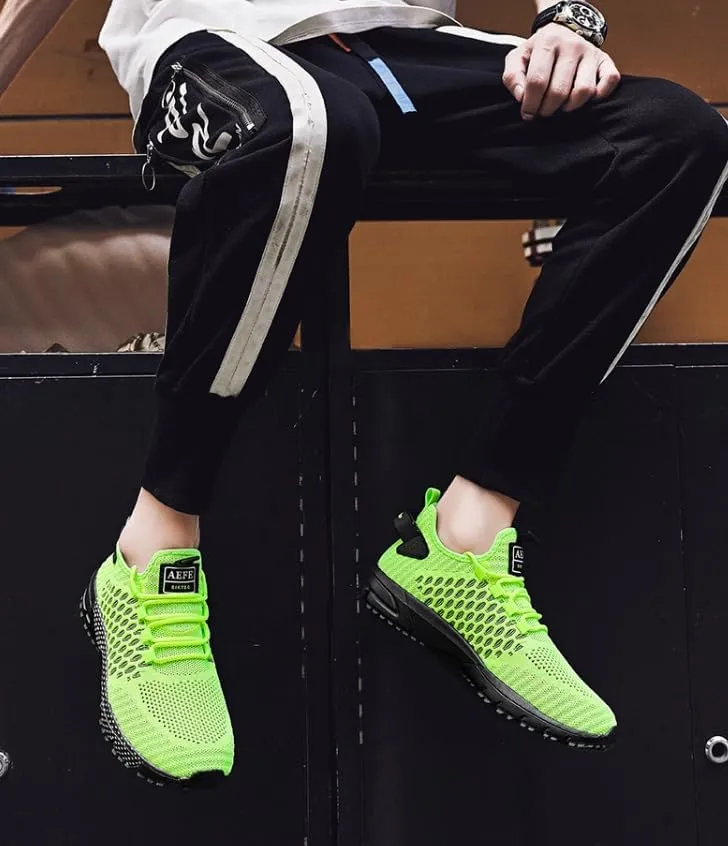 Men's Breathable Non-Slip Sports Shoes,Hiking Shoes,Suitable for Outdoor Activities Men's Running Shoes