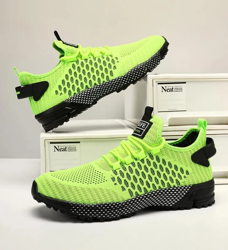 Men's Breathable Non-Slip Sports Shoes,Hiking Shoes,Suitable for Outdoor Activities Men's Running Shoes