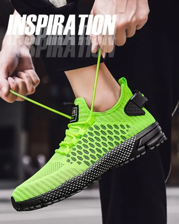 Men's Breathable Non-Slip Sports Shoes,Hiking Shoes,Suitable for Outdoor Activities Men's Running Shoes