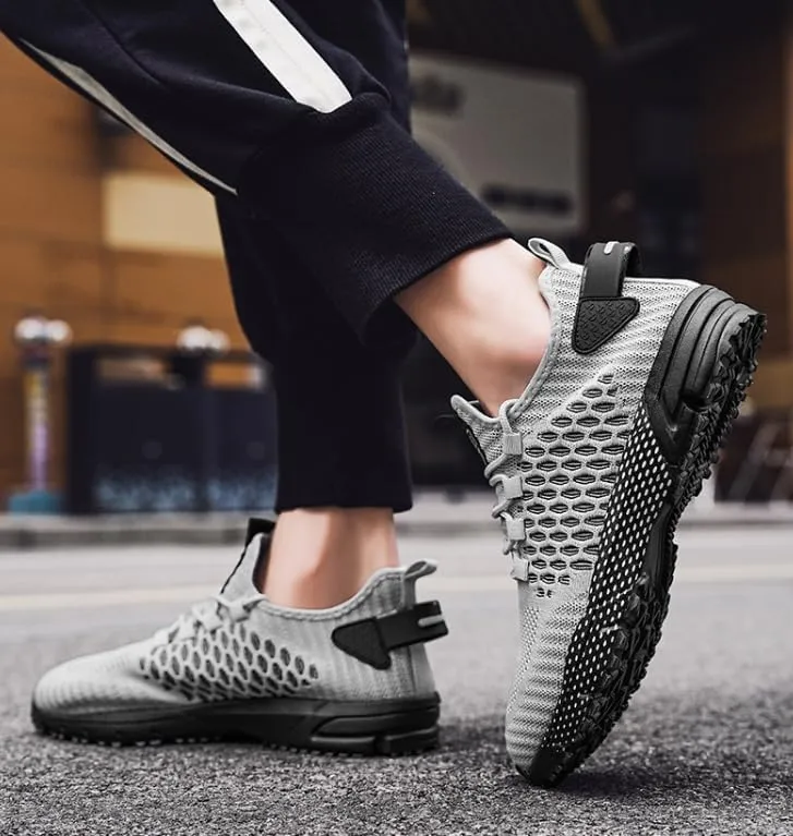 Men's Breathable Non-Slip Sports Shoes,Hiking Shoes,Suitable for Outdoor Activities Men's Running Shoes