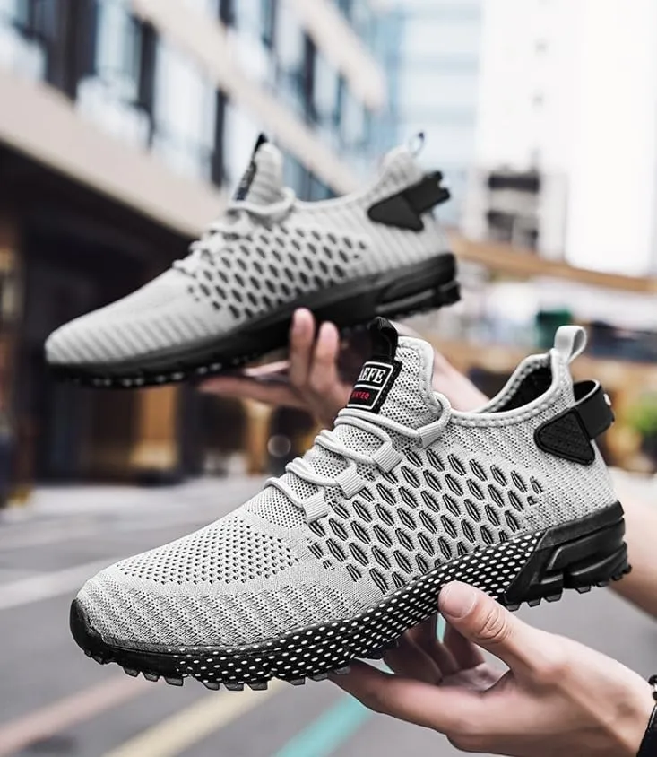 Men's Breathable Non-Slip Sports Shoes,Hiking Shoes,Suitable for Outdoor Activities Men's Running Shoes