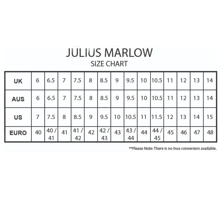 Mens Julius Marlow Jaunt Shoes Black