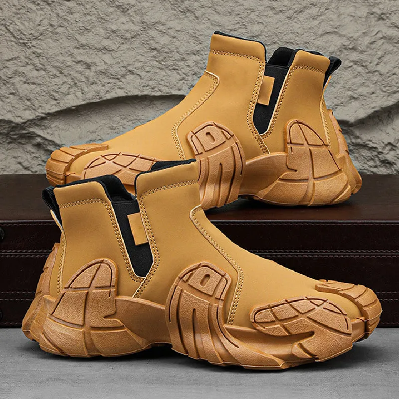 Men's Rugged High-Top Utility Fashion Shoes