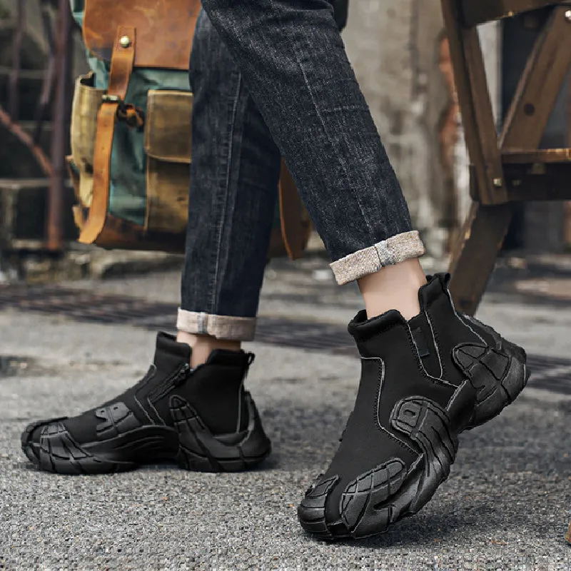 Men's Rugged High-Top Utility Fashion Shoes