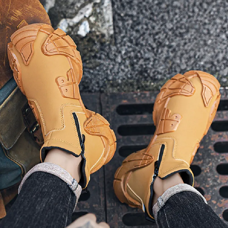 Men's Rugged High-Top Utility Fashion Shoes