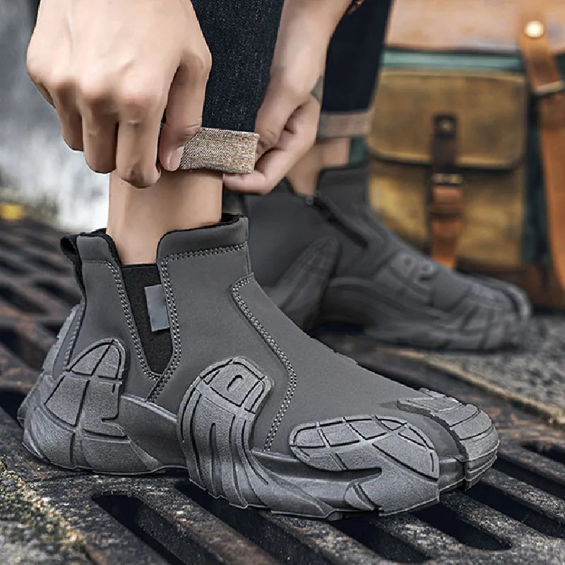 Men's Rugged High-Top Utility Fashion Shoes