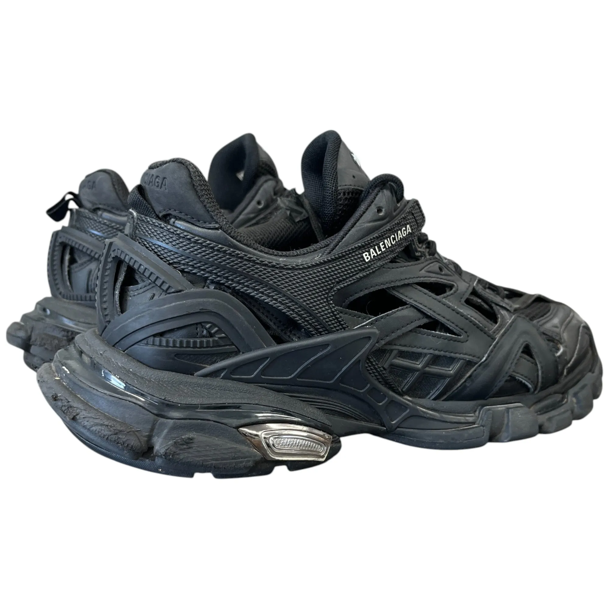 Men's Track 2 Low Trainers Black Size EU 41 / UK 7