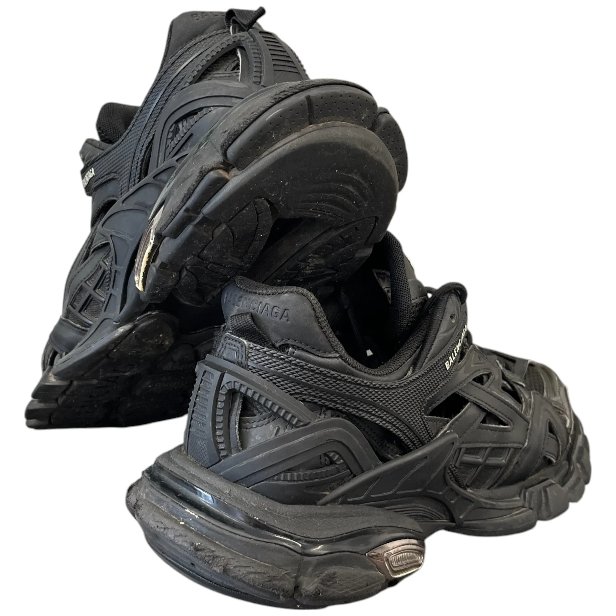 Men's Track 2 Low Trainers Black Size EU 41 / UK 7