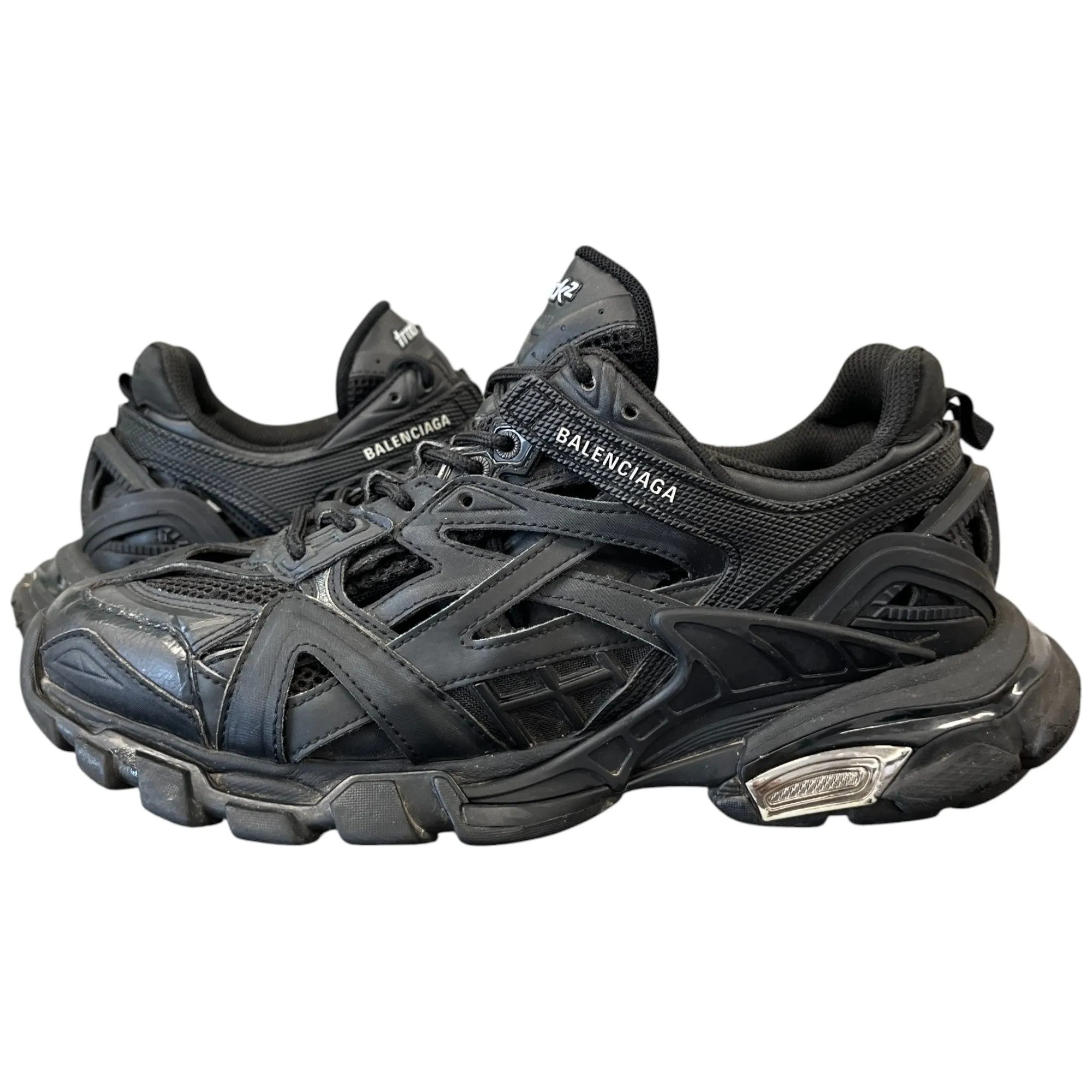 Men's Track 2 Low Trainers Black Size EU 41 / UK 7