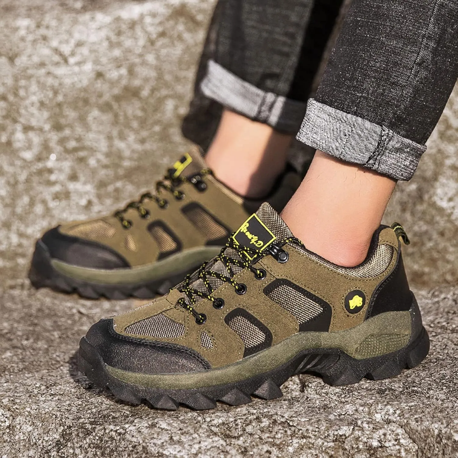 Mens Walking Shoes Mens Training Sneakers Men's Slip-On Comfortable Light-Weight Shoes Shoes for Men Wide