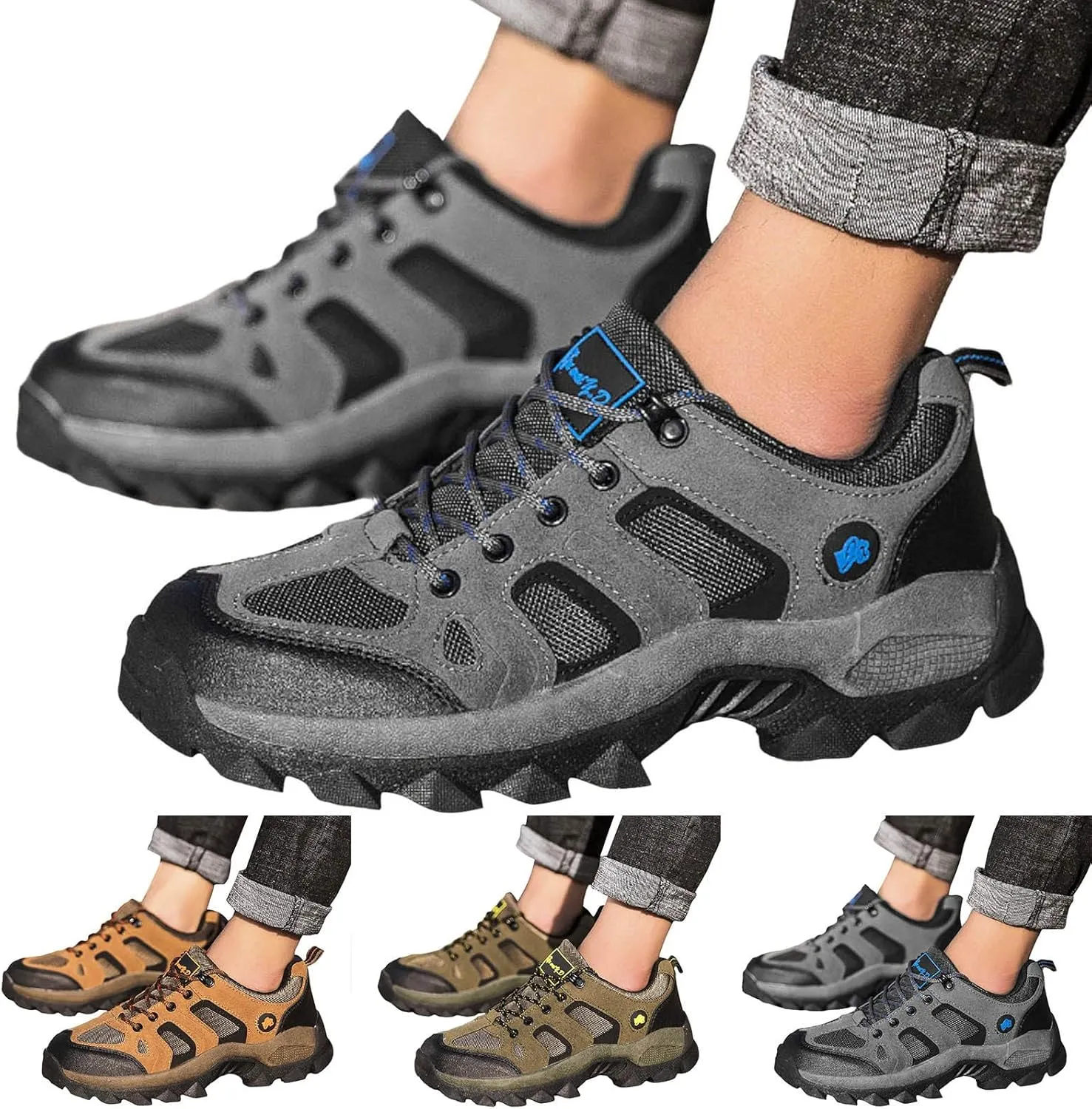 Mens Walking Shoes Mens Training Sneakers Men's Slip-On Comfortable Light-Weight Shoes Shoes for Men Wide