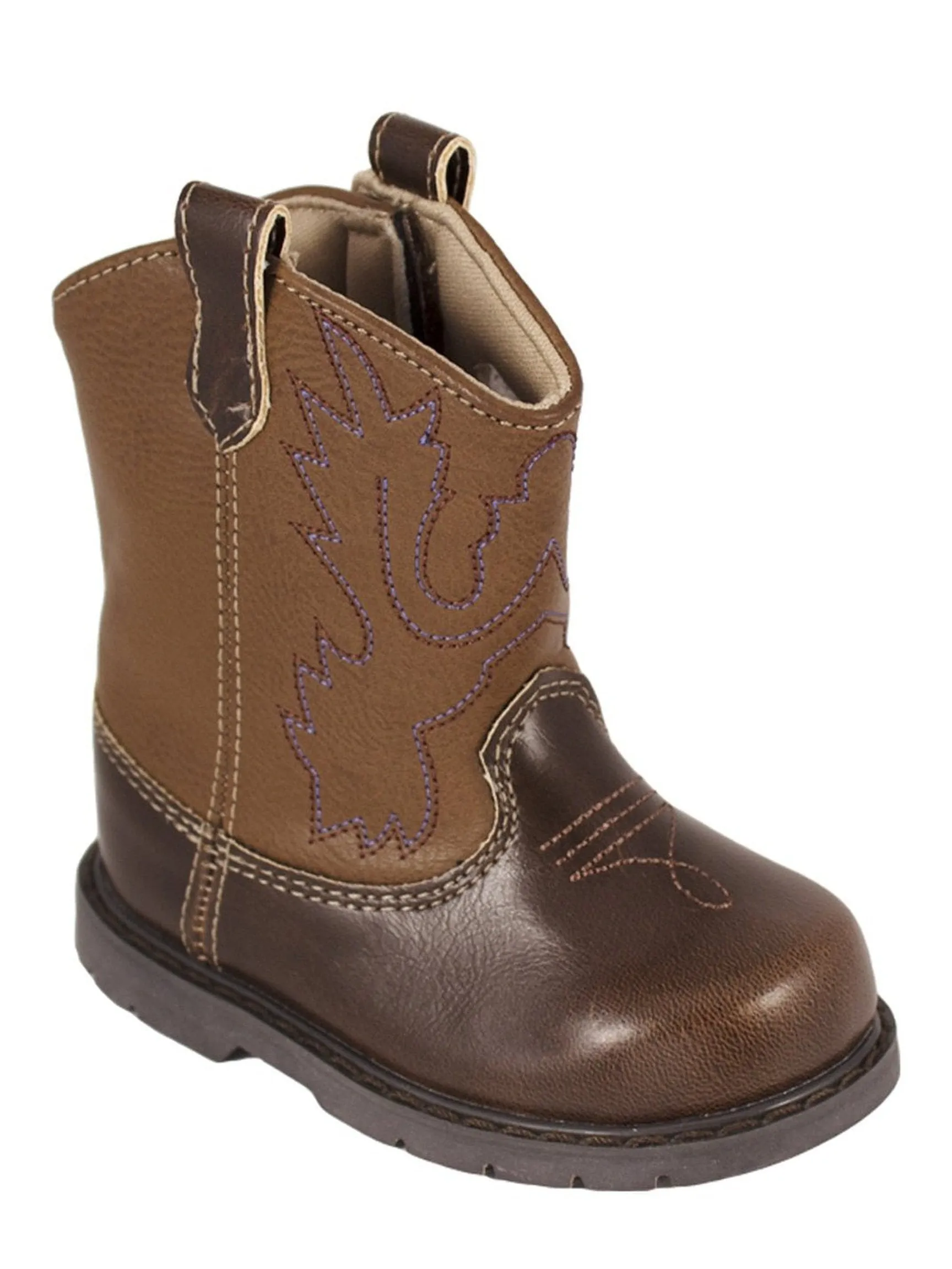 Miller Brown Cowboy Boot - Hard Sole