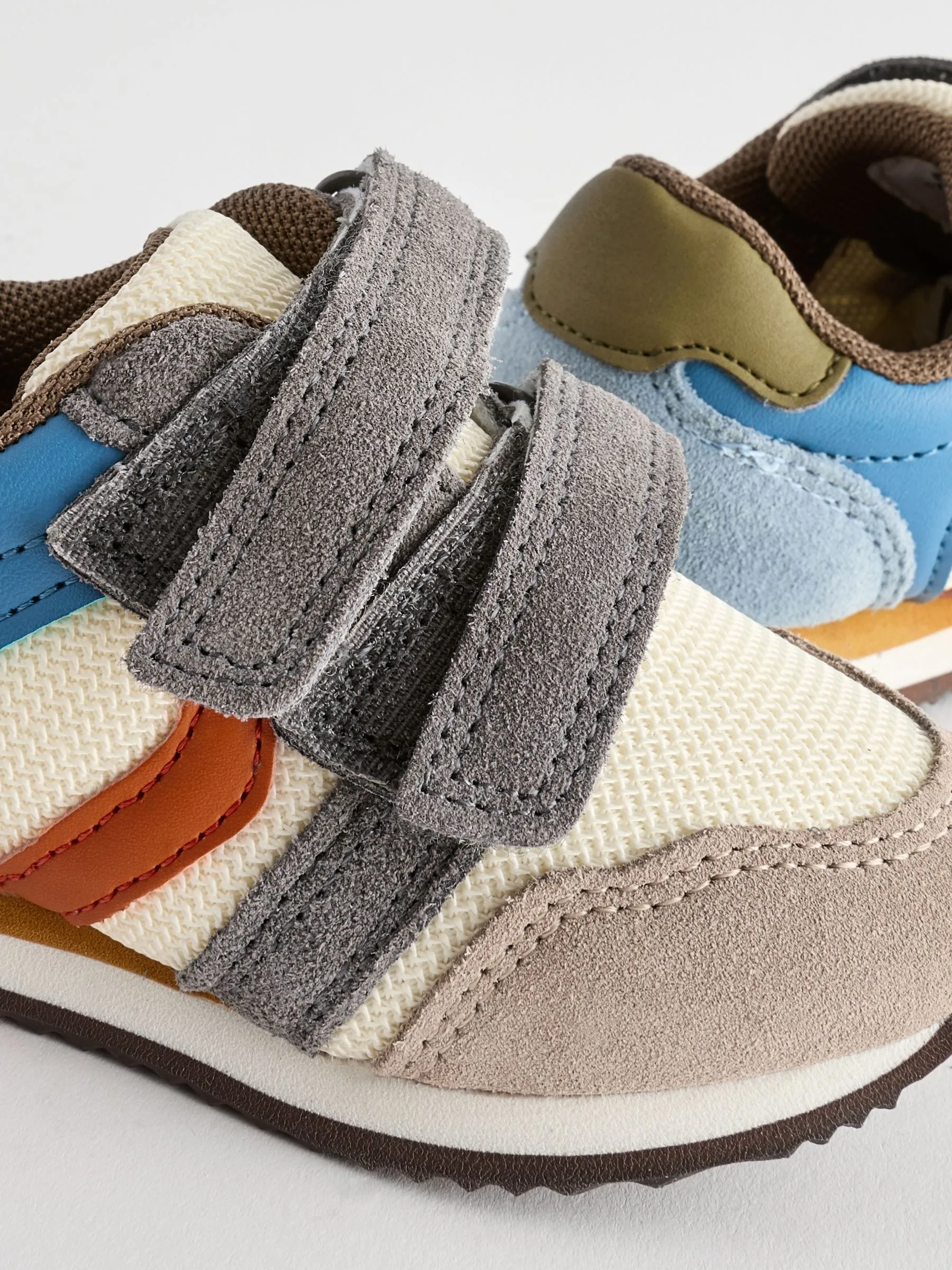 Multi Standard Fit (F) Double Strap Trainers