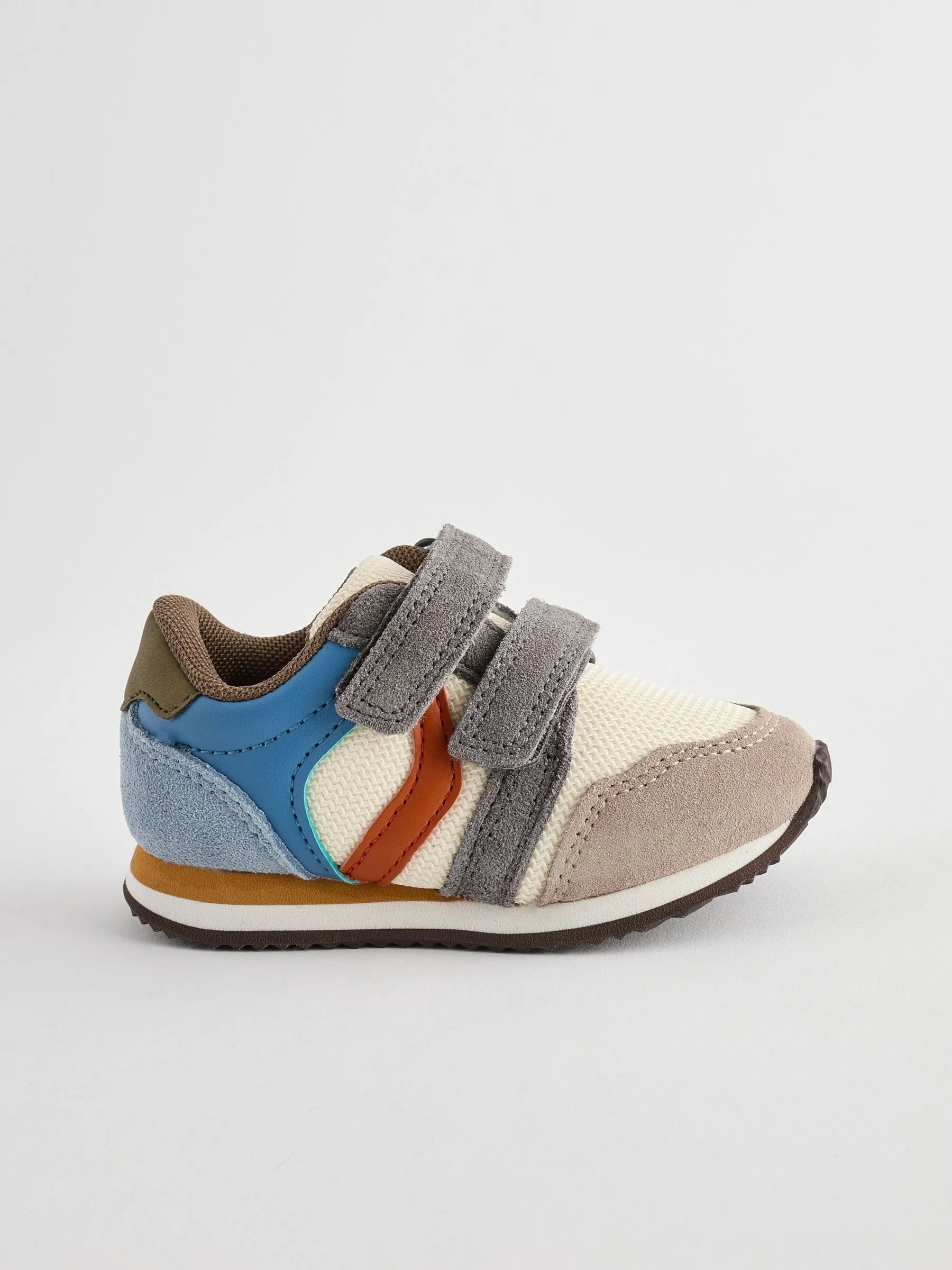 Multi Standard Fit (F) Double Strap Trainers