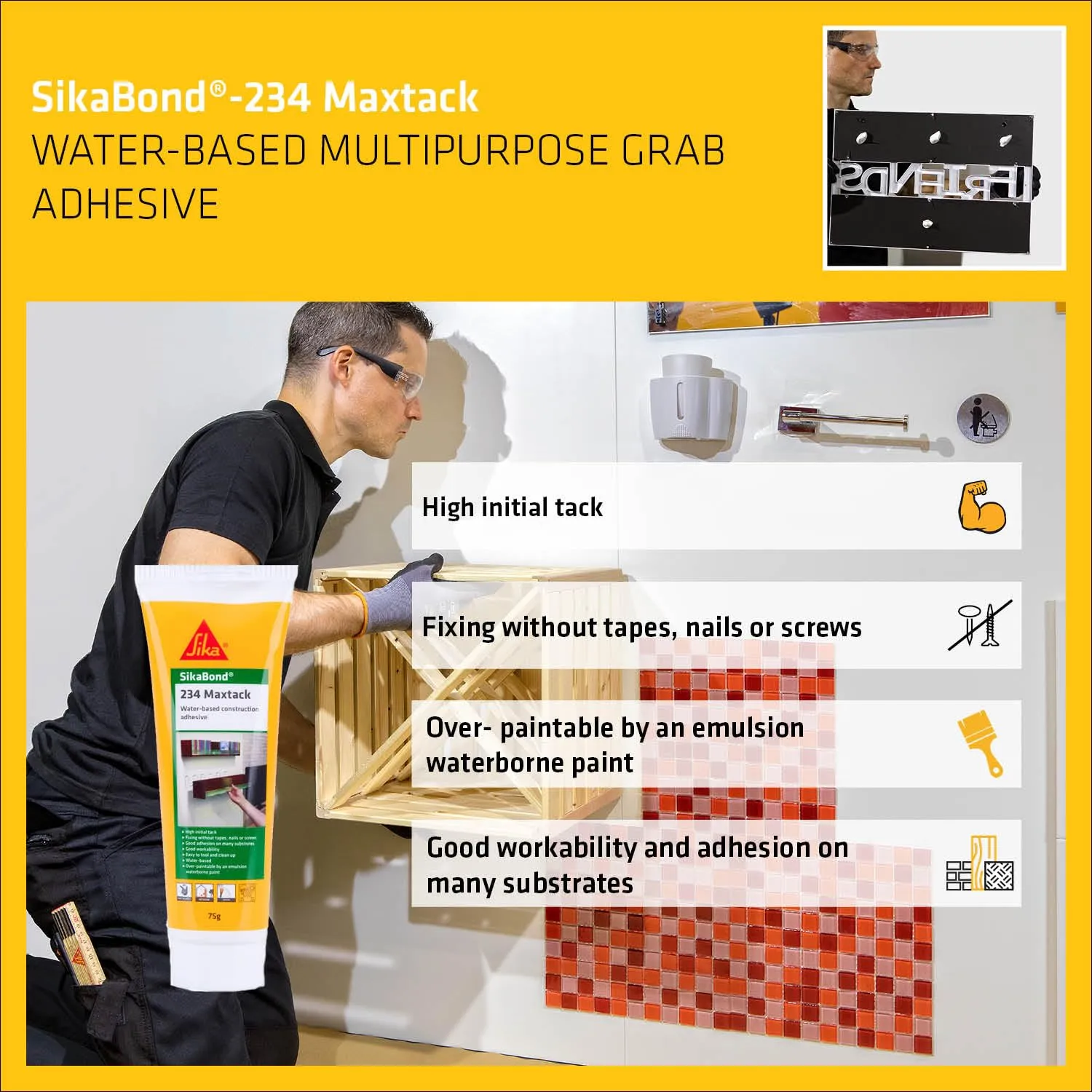 Multi-surface SikaBond