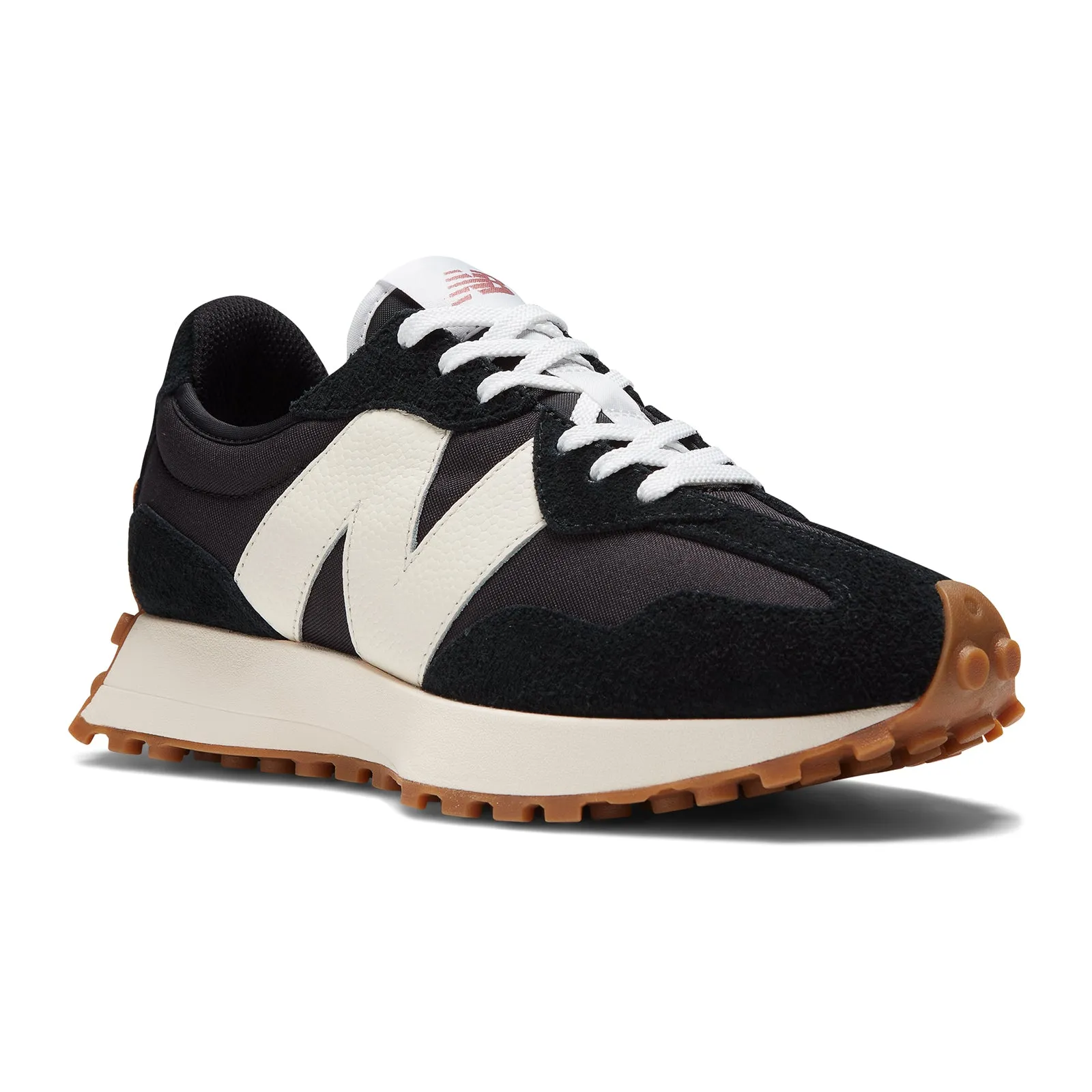 New Balance 327 Running Shoe (Women) - Black/White/Mineral Red
