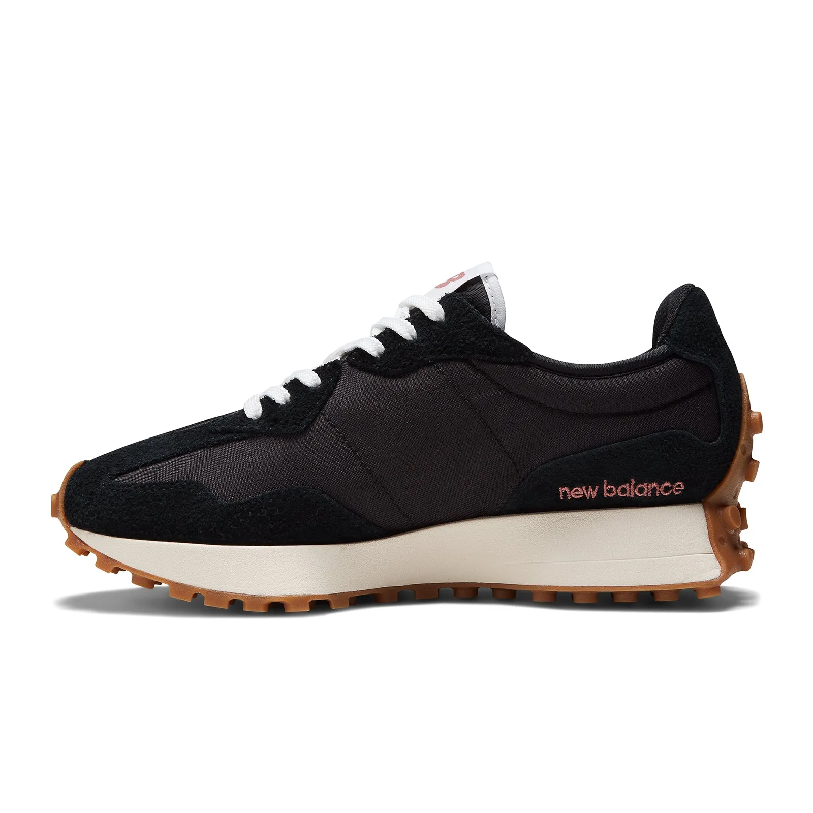 New Balance 327 Running Shoe (Women) - Black/White/Mineral Red
