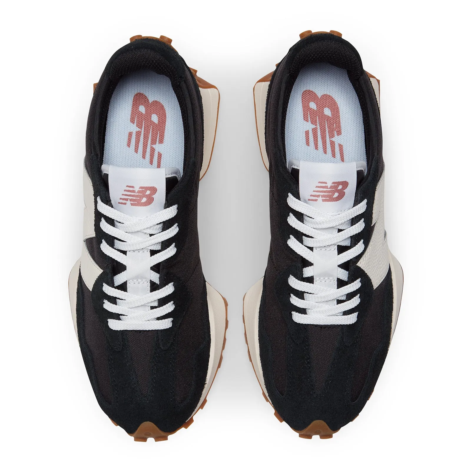 New Balance 327 Running Shoe (Women) - Black/White/Mineral Red