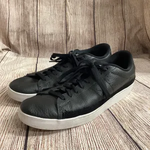 Nike Blazer Black Leather Trainers Size 10