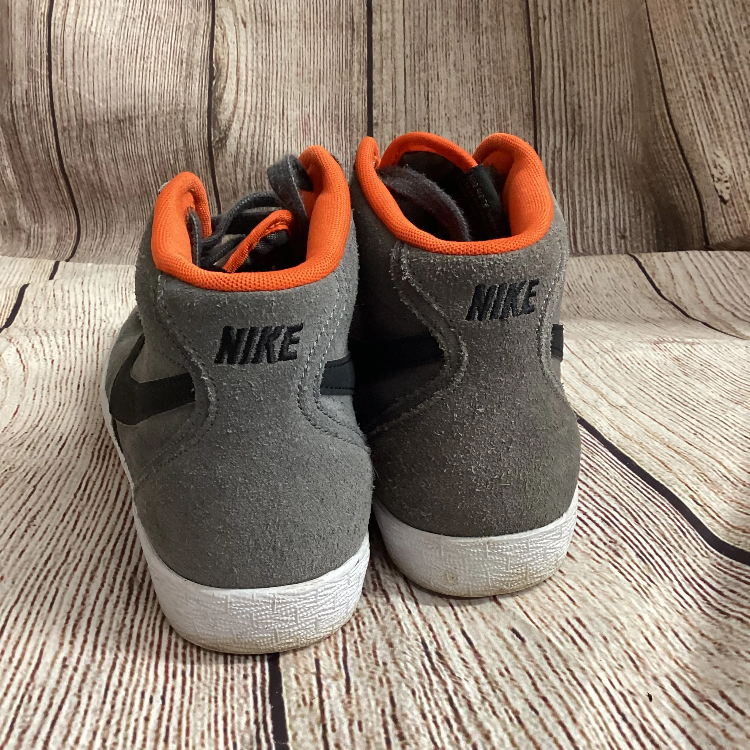 Nike Grey Suede Baseball Trainers Size 7