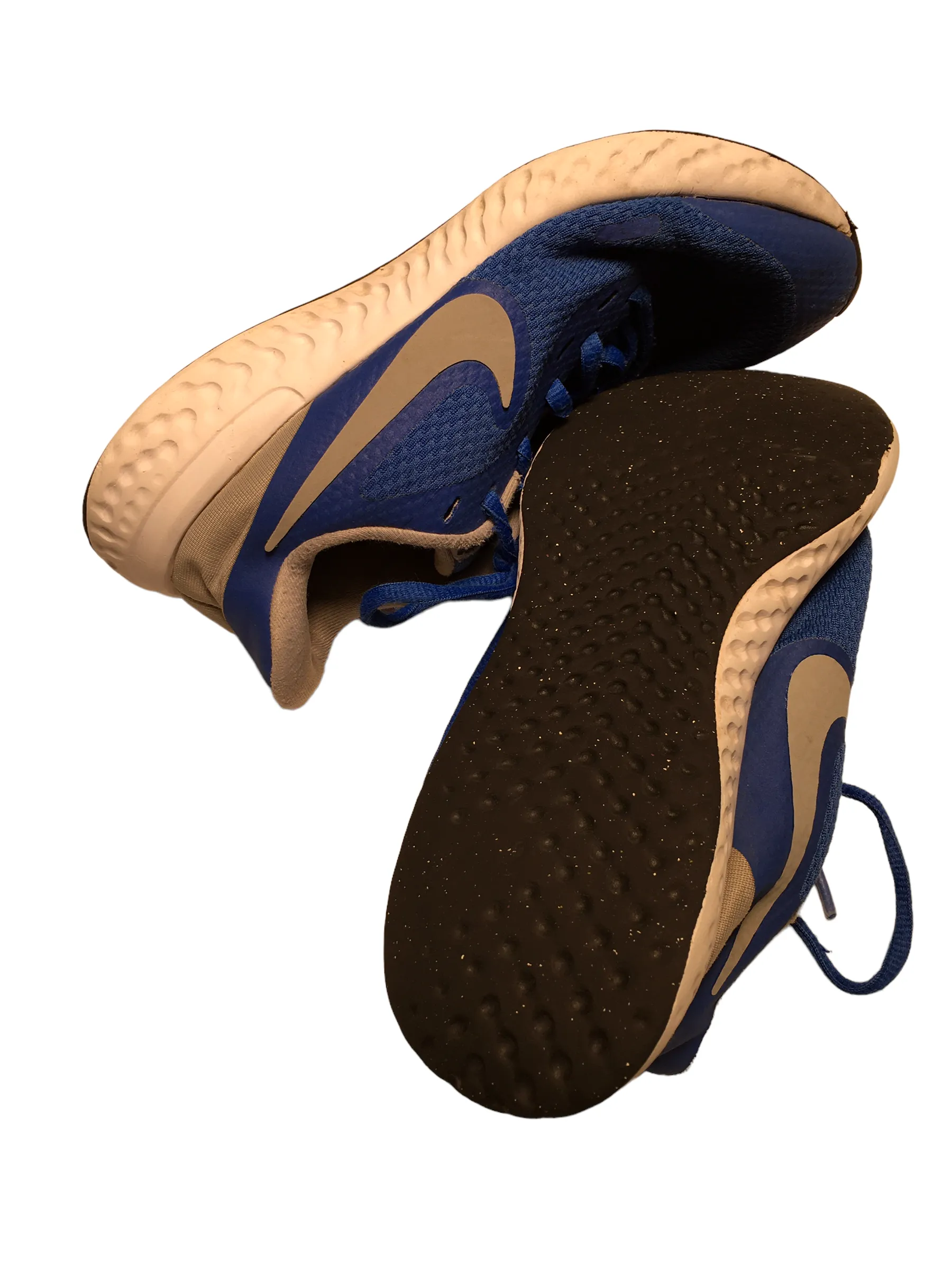 Nike Revolution Royal Blue Boys Trainers - Boys Size UK 3 EUR 35.5