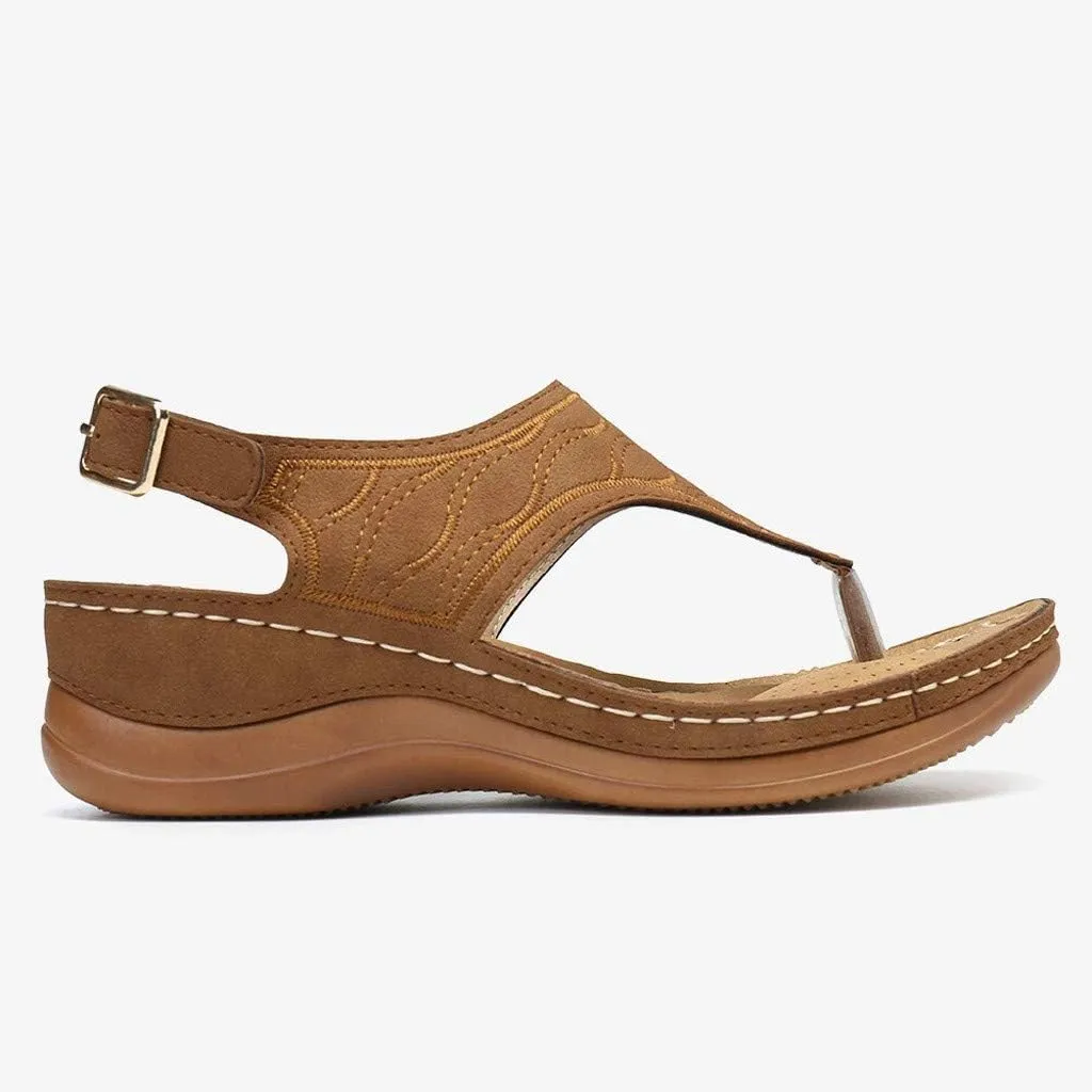 Ortho Flip Flops for Women with Arch Support Womens Orthopedic Flip Flops Sexy Beach Sandals for Women Dressy Summer Ladies Black Wedge Sandals T Strap Walking Shoes for Women Black Sandal Heels