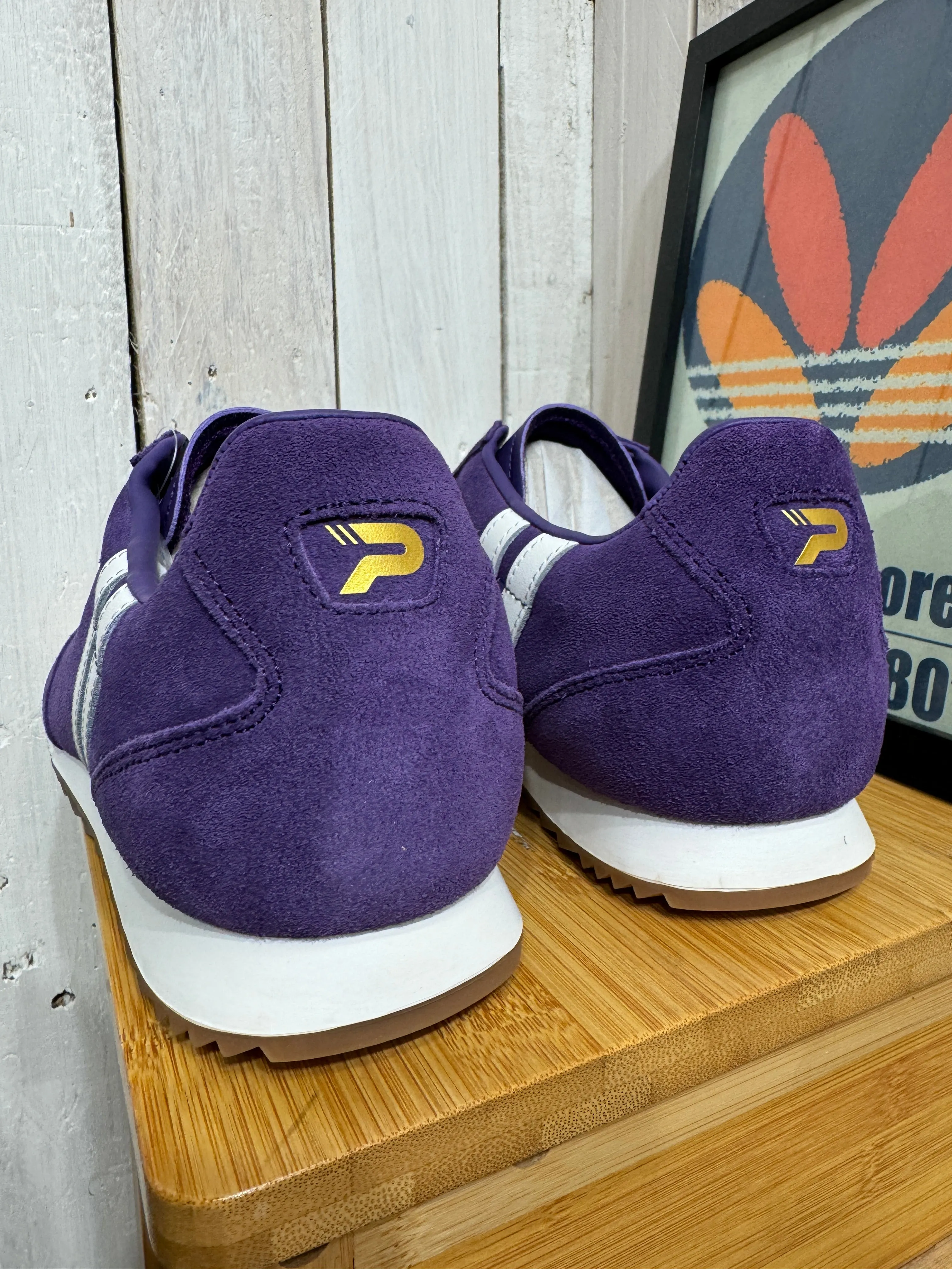 Patrick Rio Suede Trainers - Purple - LIMITED EDITION COLOUR