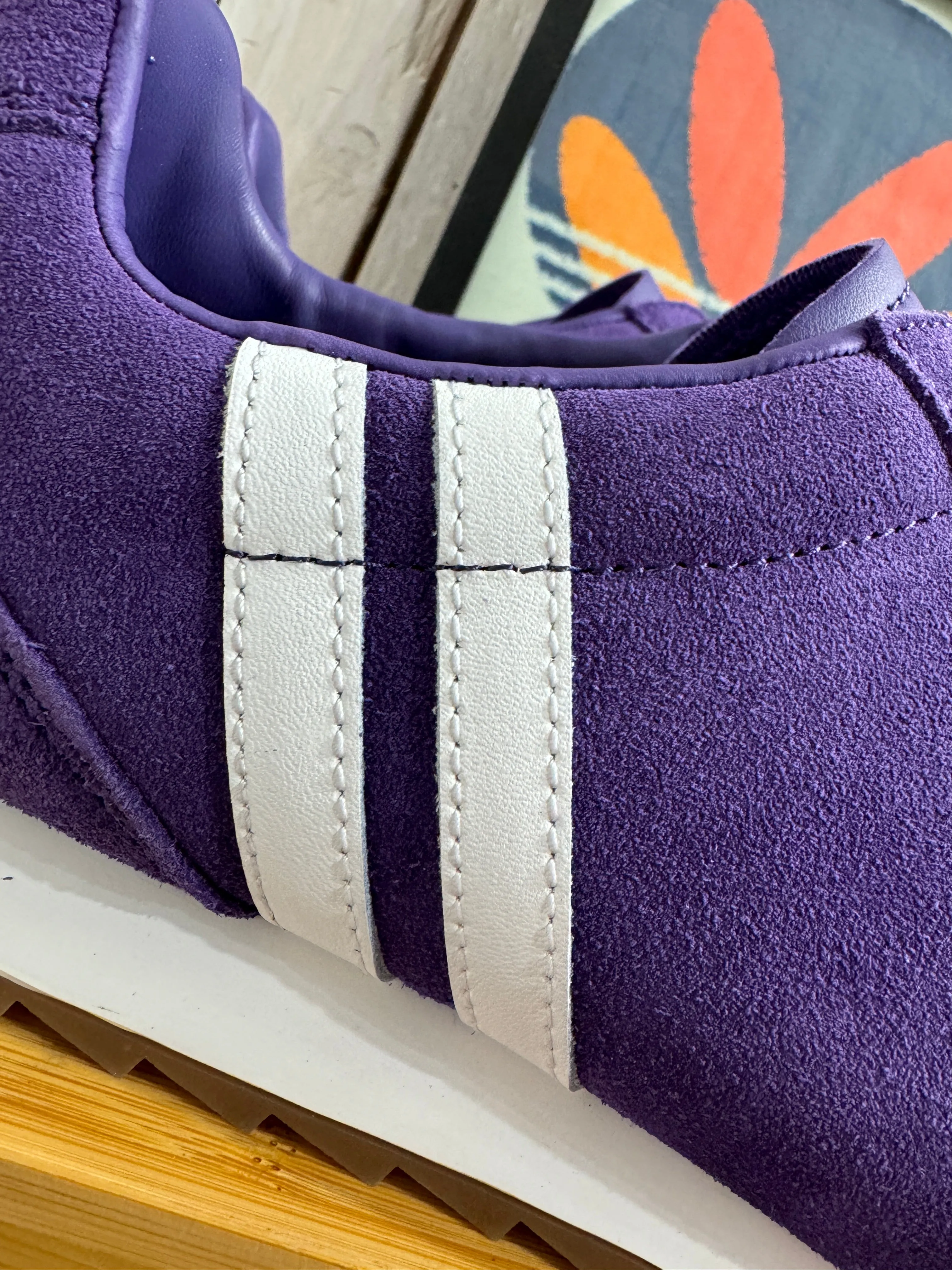 Patrick Rio Suede Trainers - Purple - LIMITED EDITION COLOUR