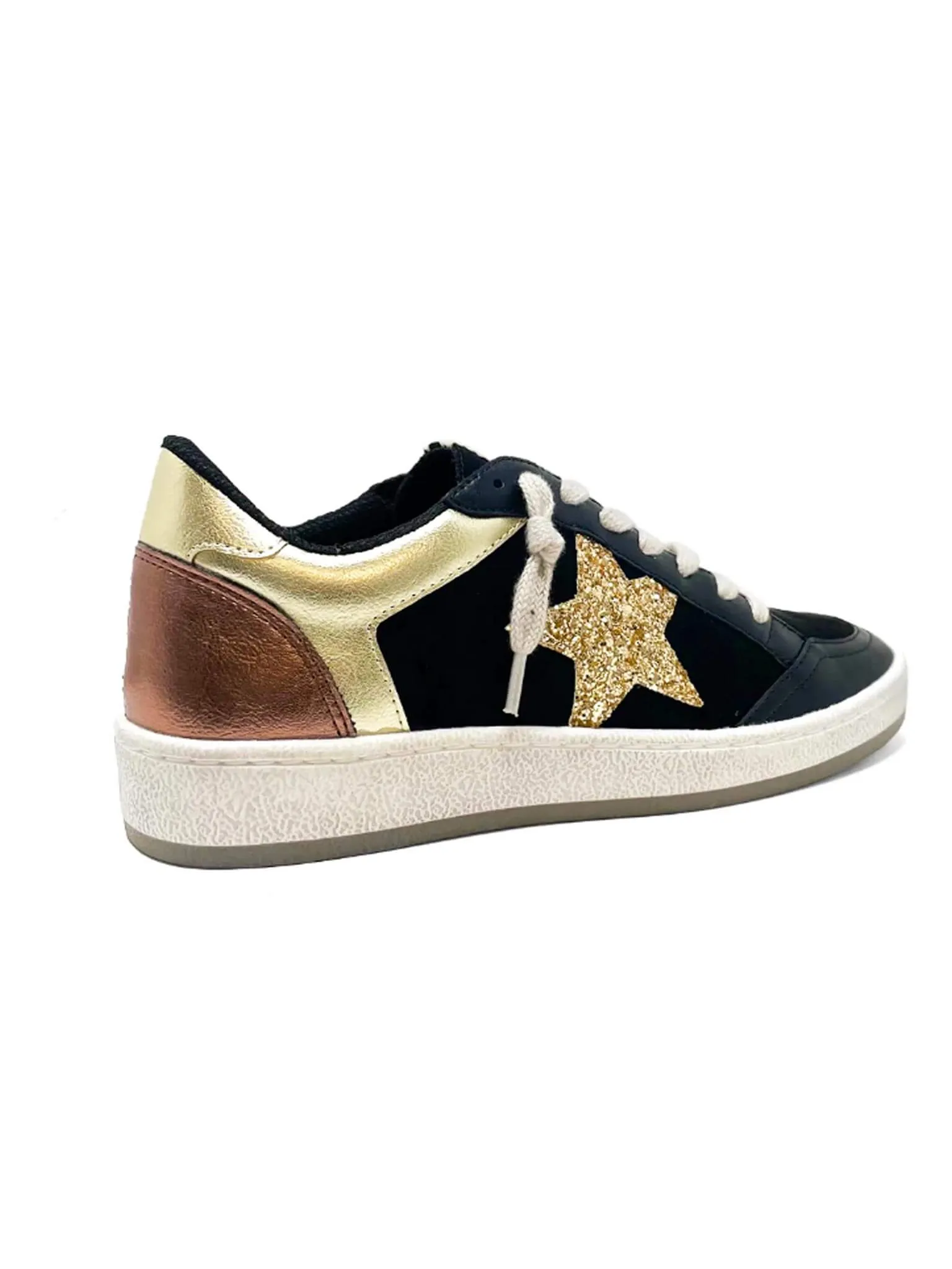 Paz Black Suede Sneaker